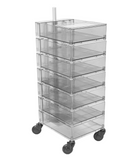 Aries 7 Tier Hairdressing Beauty Salon Trolley